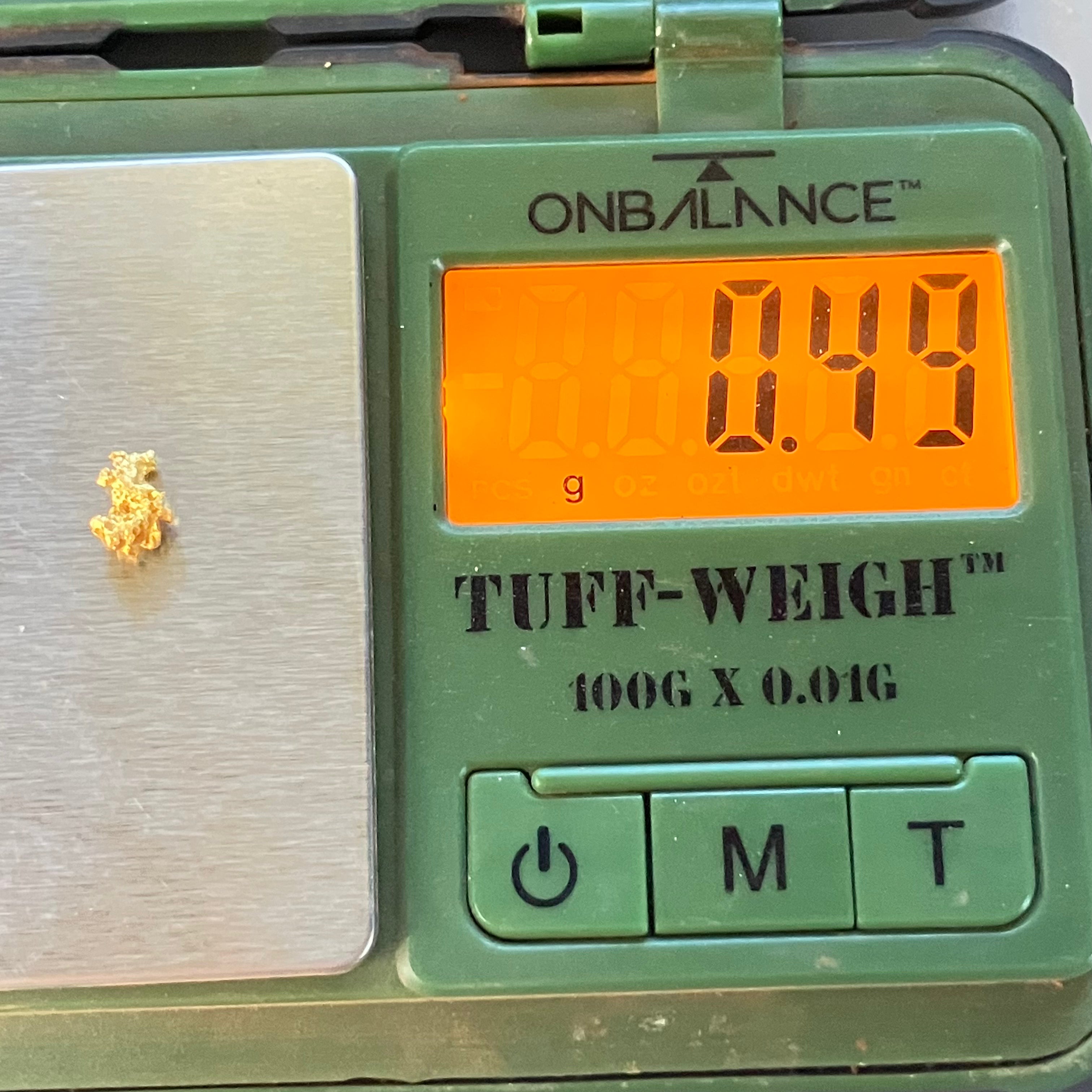 Gold Nugget 0.49g