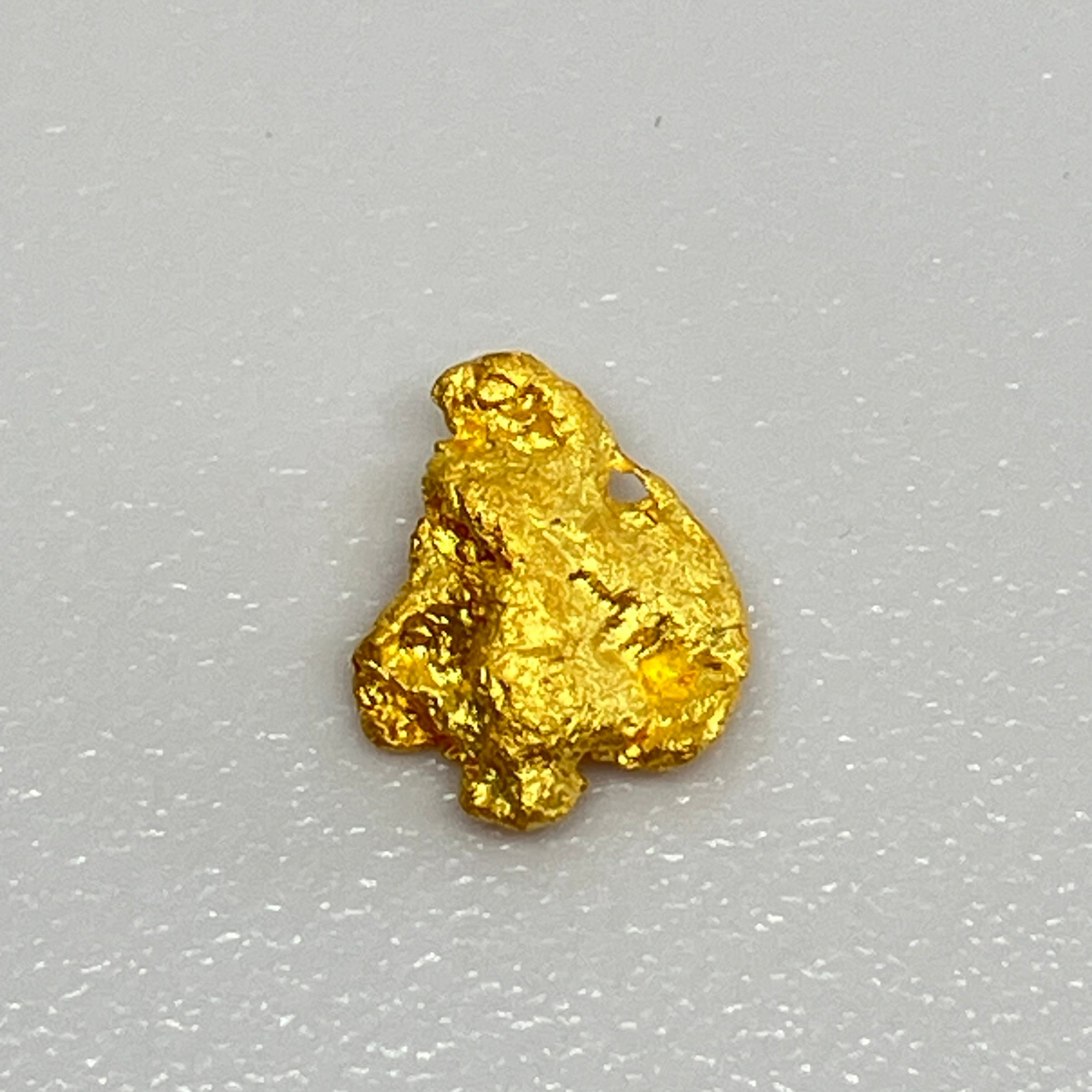 Genuine Natural Gold Nugget 0.68g