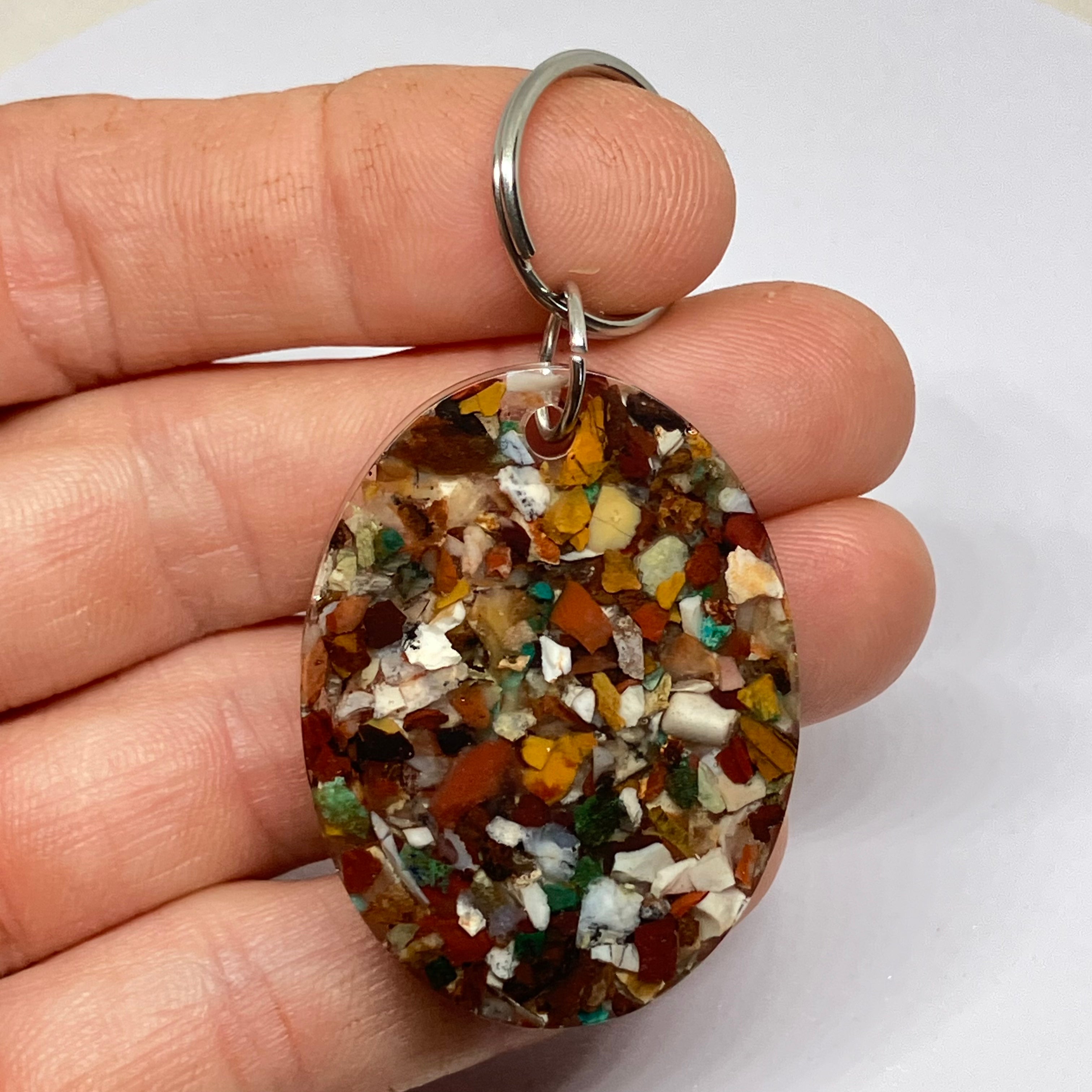 *Rock Chip Key Ring*