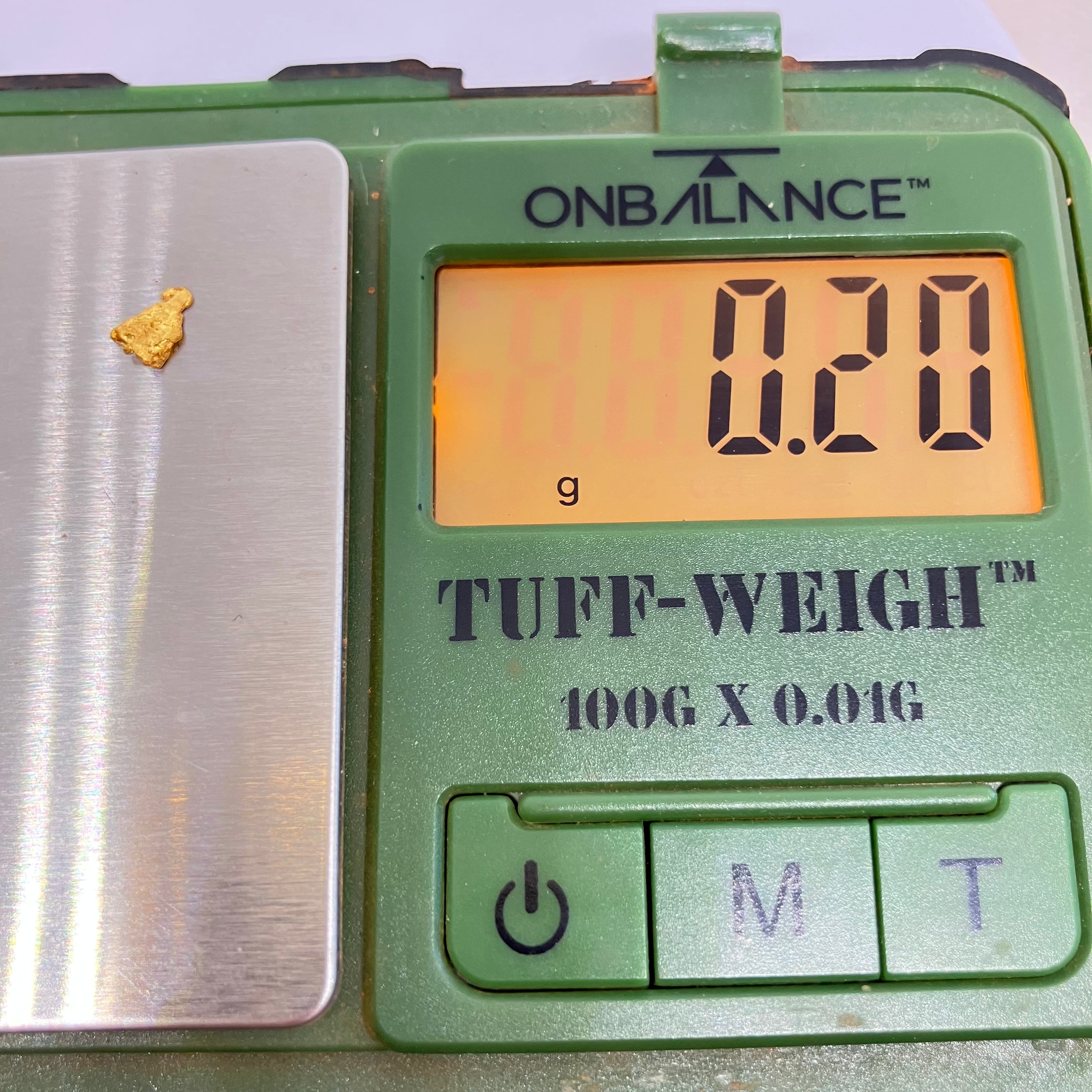 Genuine Natural Gold Nugget 0.20g