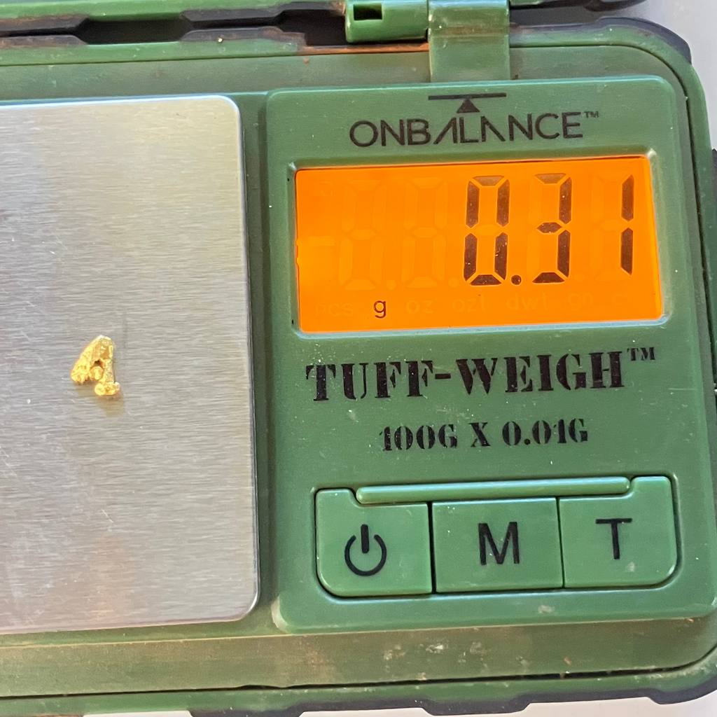 Gold Nugget 0.31g