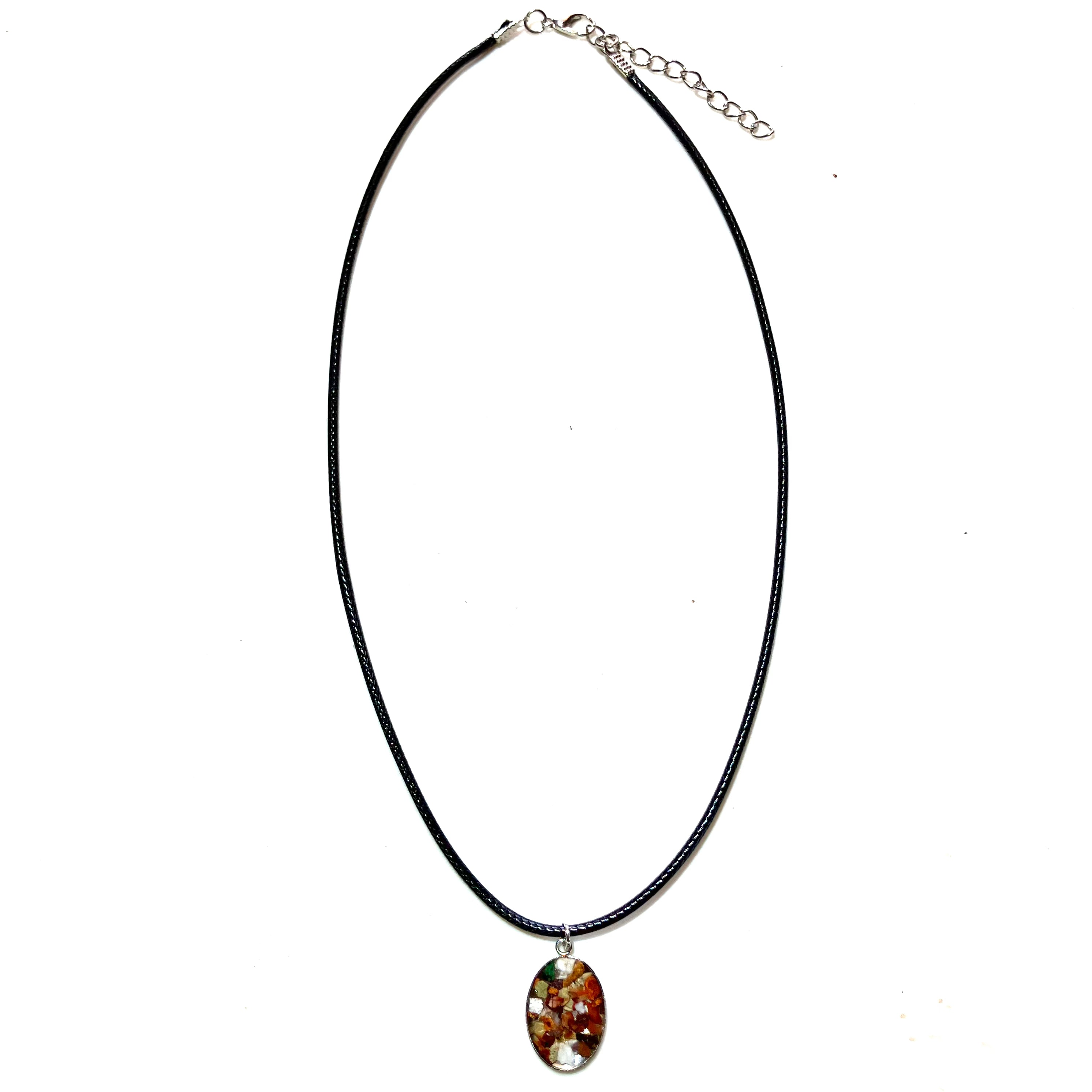 Necklace with Rock Chips