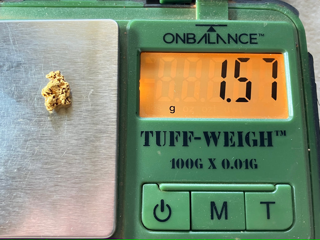 Genuine Natural Gold Nugget 1.57g