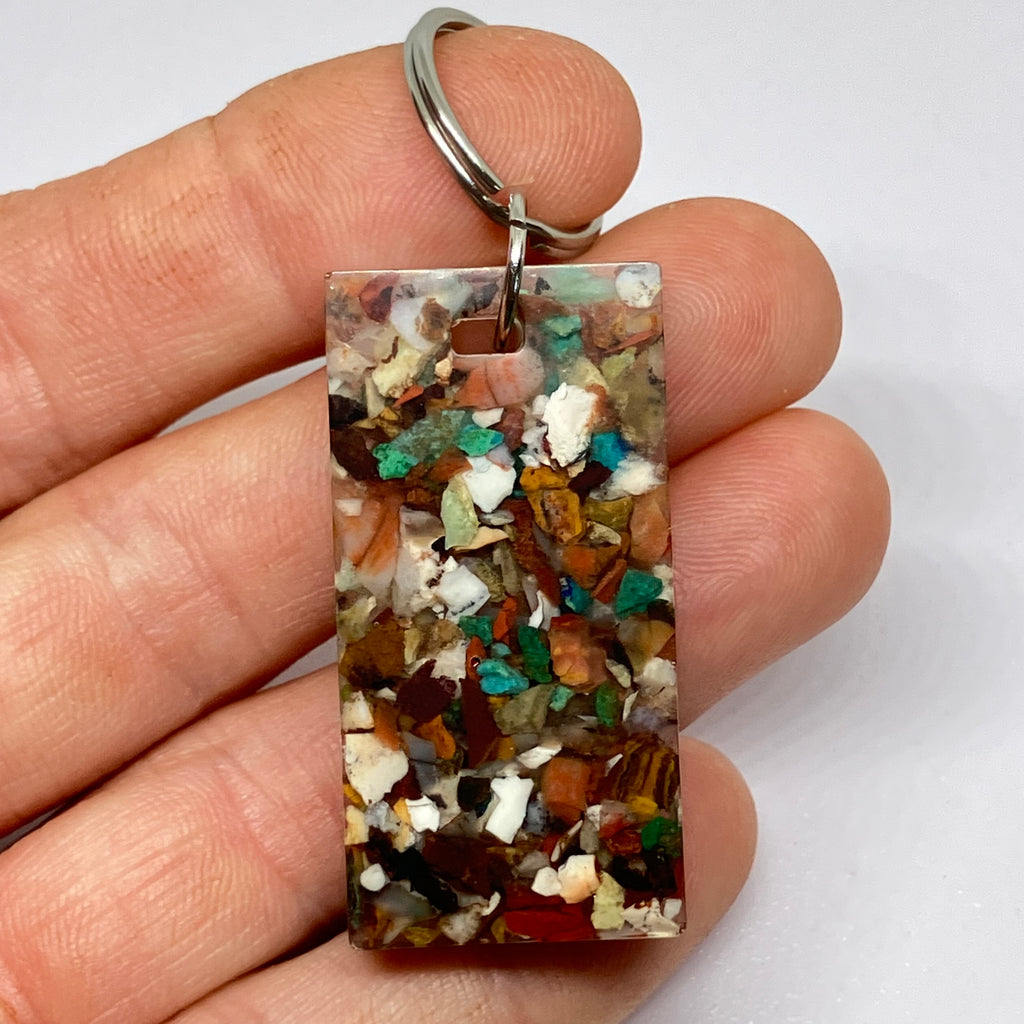 *Rock Chip Key Ring*