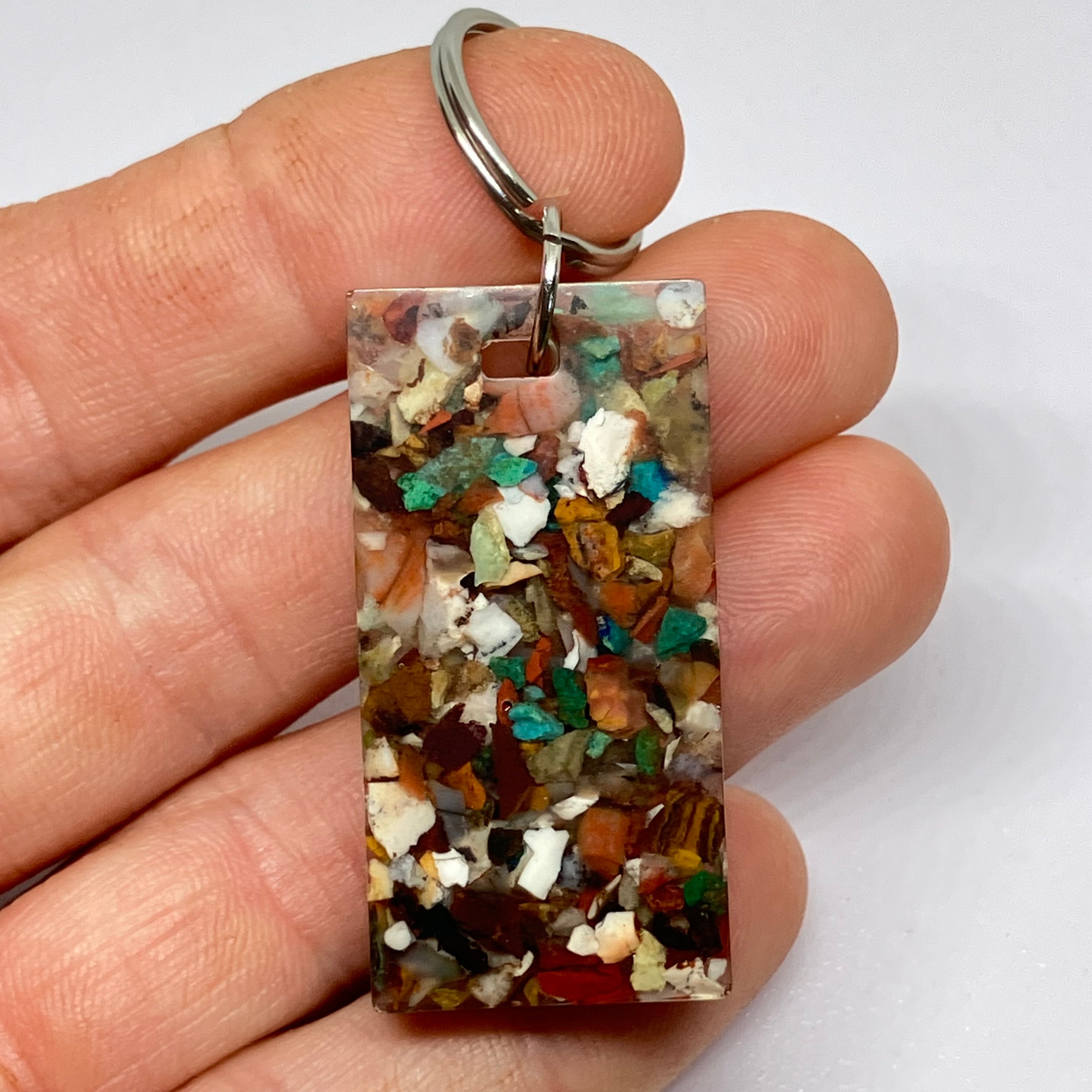 *Rock Chip Key Ring*