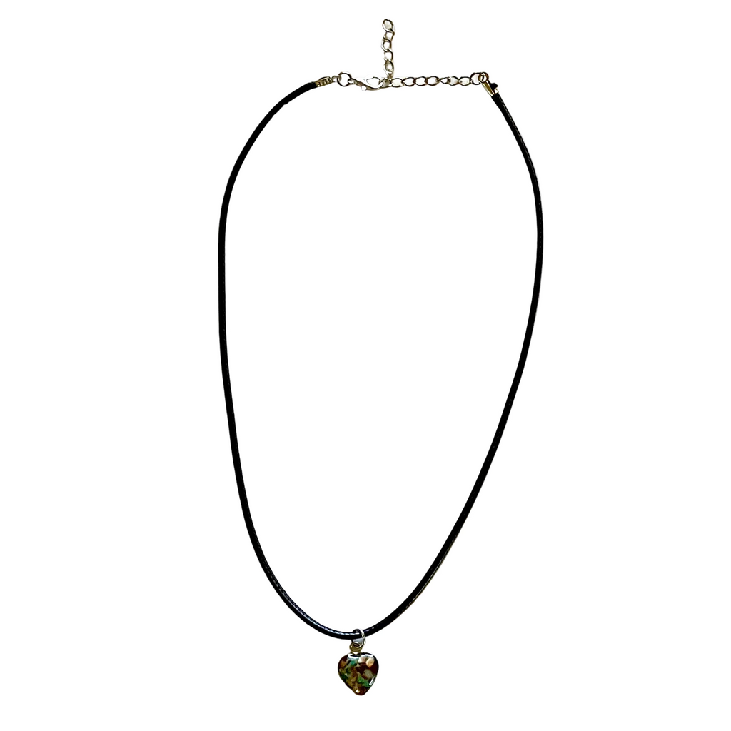 Necklace with Rock Chips