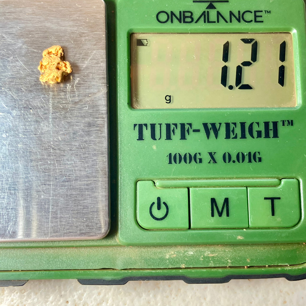 Genuine Natural Gold Nugget 1.21g