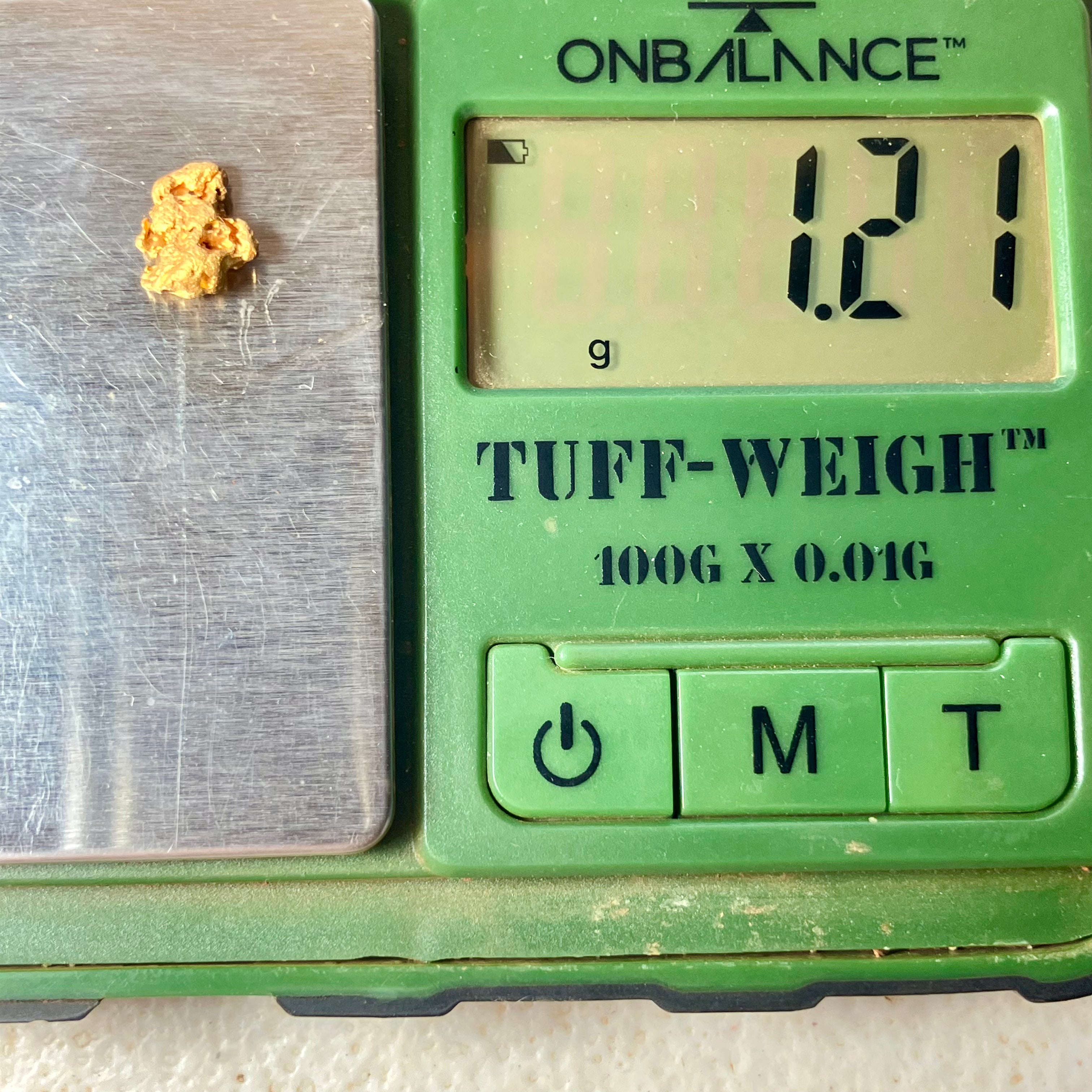 Genuine Natural Gold Nugget 1.21g