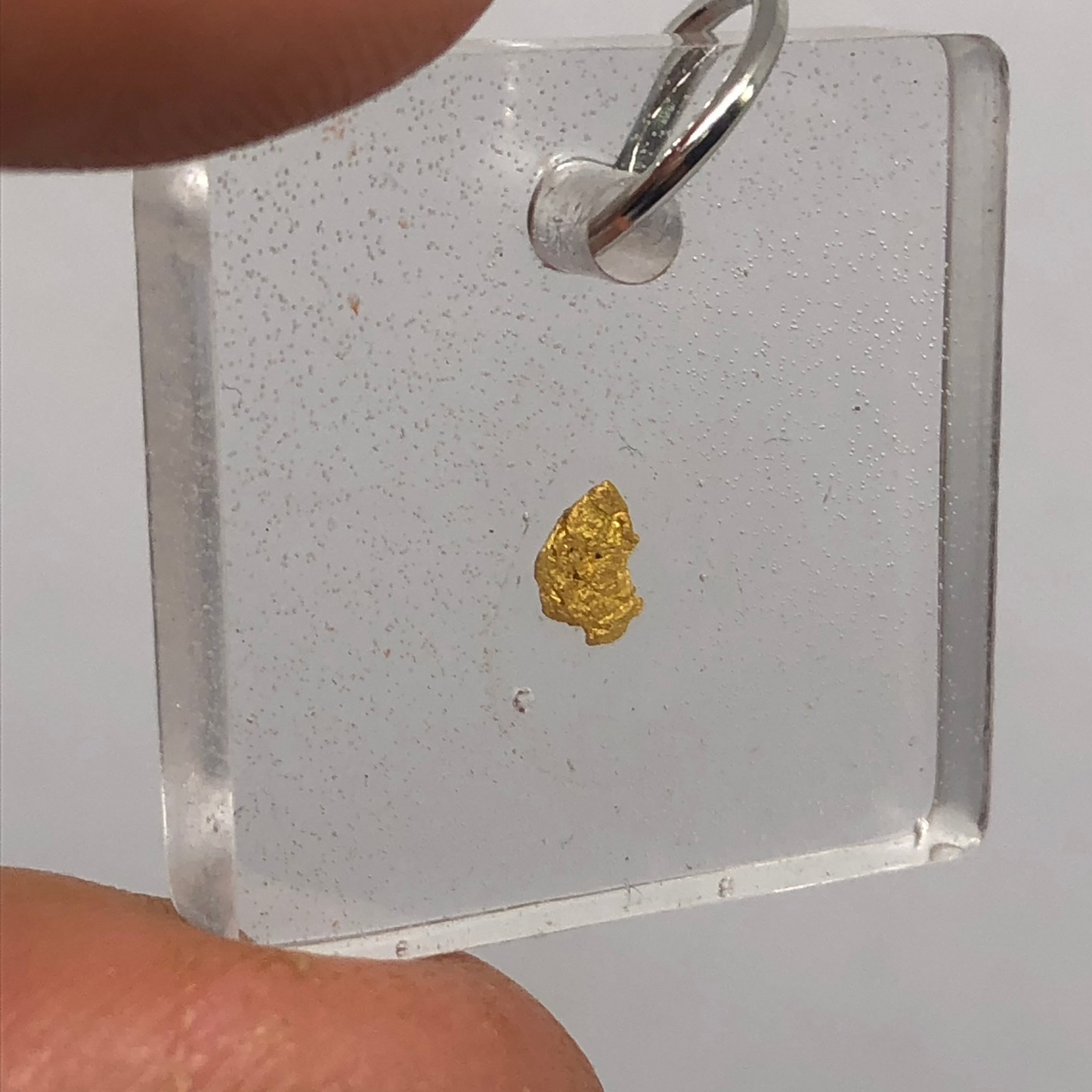 'Gold-Resin Pendant'