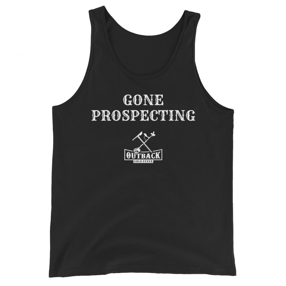 Unisex Tank Top "GONE PROSPECTING"