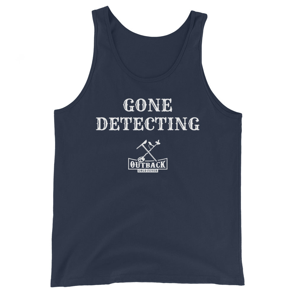 Unisex Tank Top "GONE DETECTING"