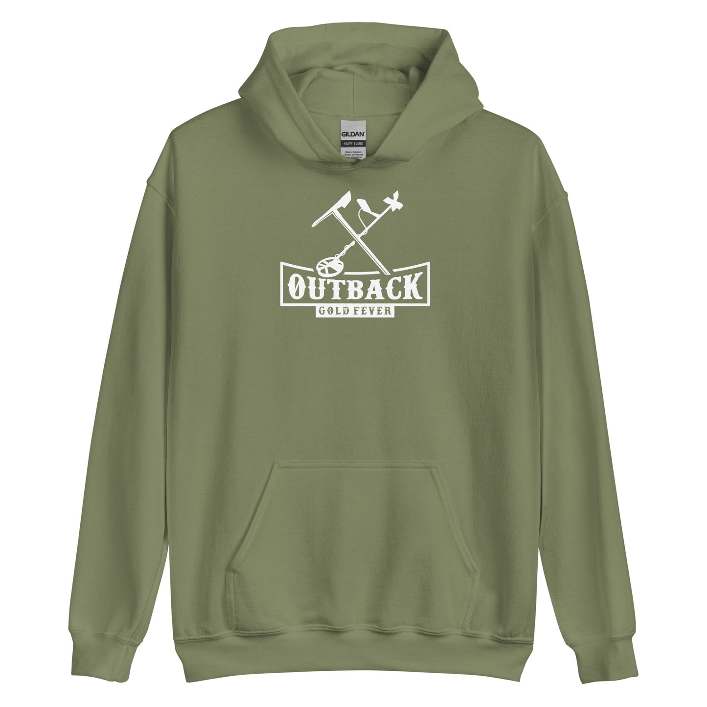 Unisex Hoodie "Outback Gold Fever"