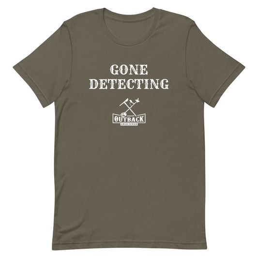 Unisex T-Shirt "GONE DETECTING"