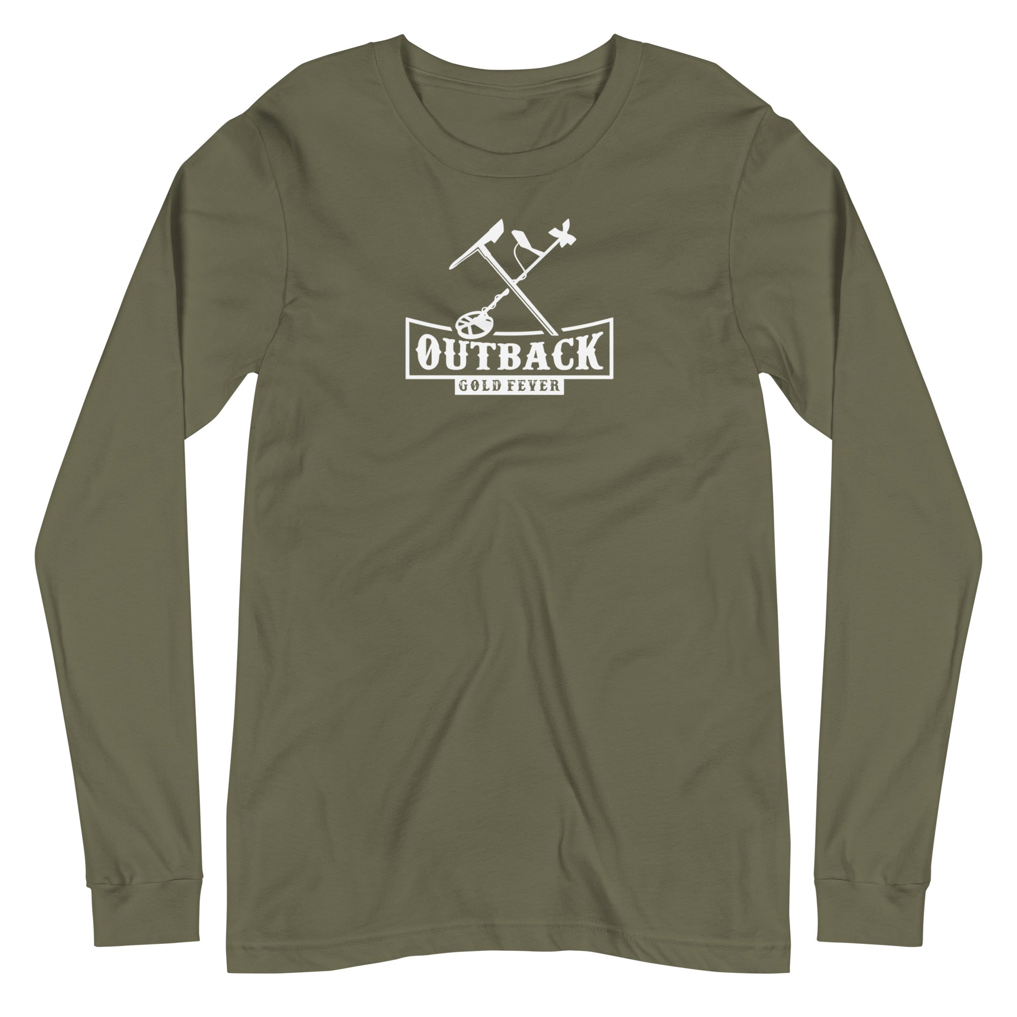 Unisex Long Sleeve Shirt "Outback Gold Fever"