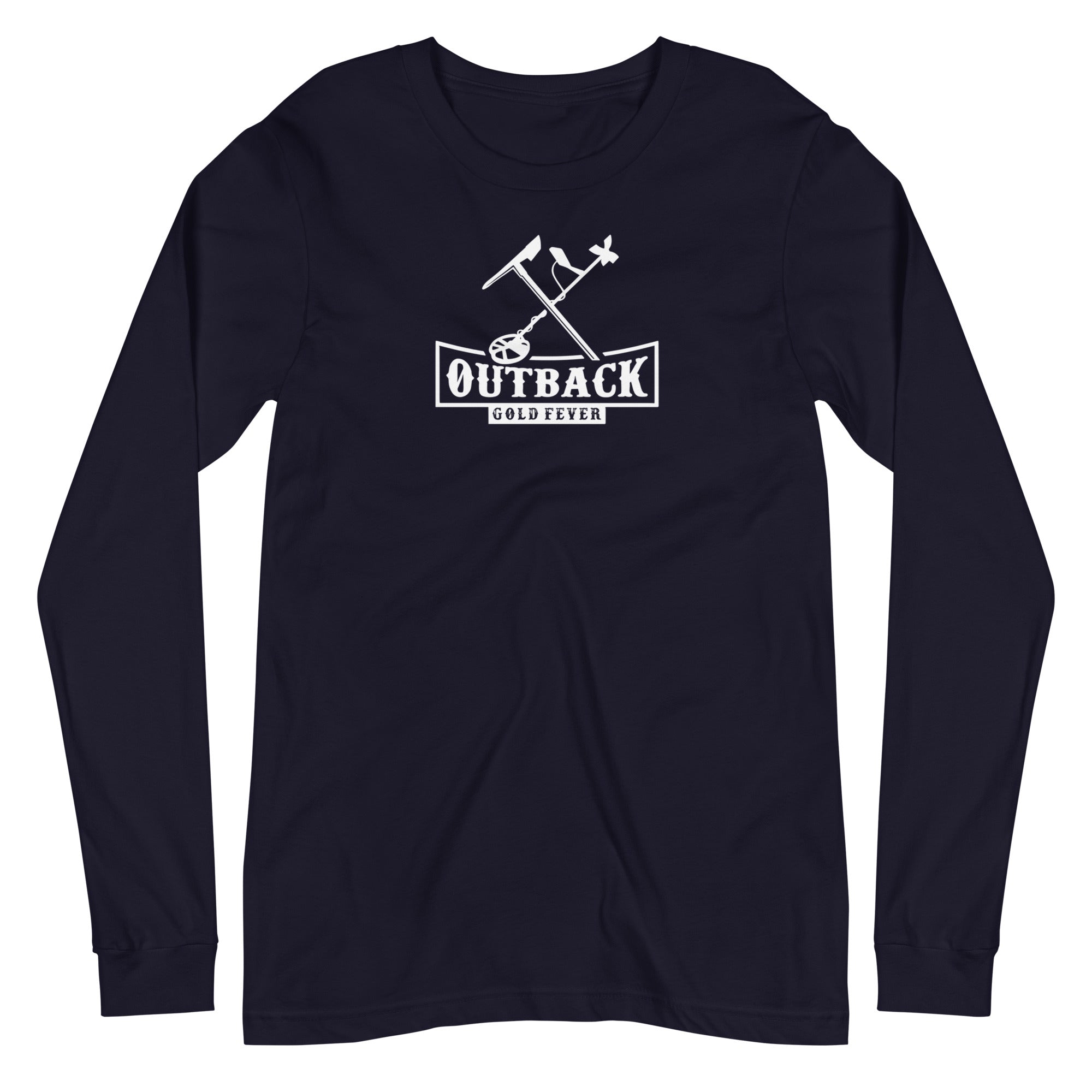 Unisex Long Sleeve Shirt "Outback Gold Fever"